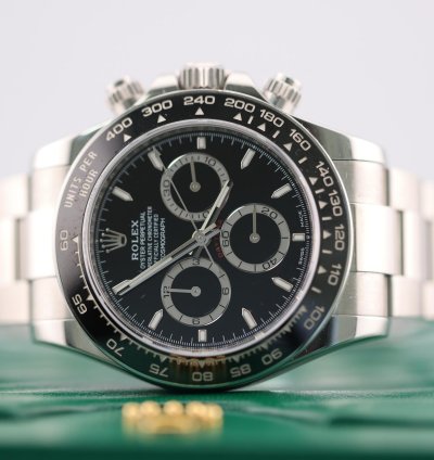 Rolex Daytona 2024 Daytona Stainless Steel New Reference Black Dial 126500ln