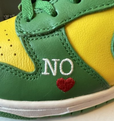 Supreme Nike Sb Dunk High By Any Means Brazil