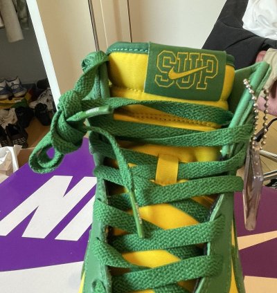 Supreme Nike Sb Dunk High By Any Means Brazil