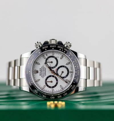 Rolex Daytona 2024 Daytona Stainless Steel Panda 126500ln