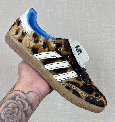 Adidas Wales Bonner Samba Leopard