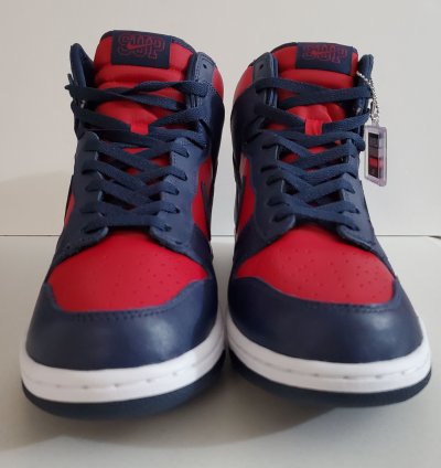 Supreme Nike Sb Dunk High By Any Means Navy Size 11