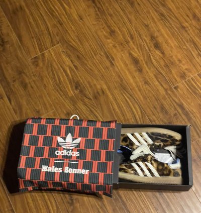 Adidas Wales Bonner Samba Leopard Pony