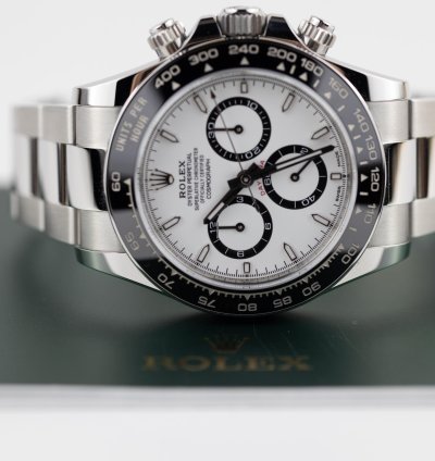 Rolex Daytona 2024 Daytona Stainless Steel Panda New Reference 126500ln Unworn