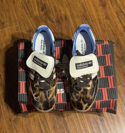 Adidas Wales Bonner Samba Leopard Pony