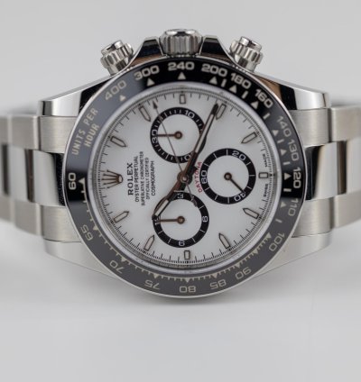 Rolex Daytona 2024 Daytona Stainless Steel Panda New Reference 126500ln Unworn