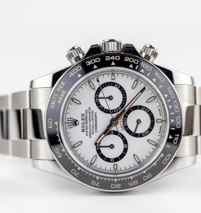 Rolex Daytona 2024 Daytona Stainless Steel Panda New Reference 126500ln Unworn