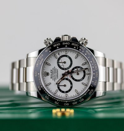 Rolex Daytona 2024 Daytona Stainless Steel Panda New Reference 126500ln Unworn