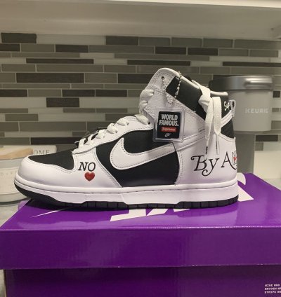 Supreme Nike Sb Dunk High By Any Means Necessary