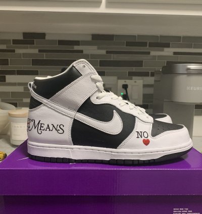 Supreme Nike Sb Dunk High By Any Means Necessary