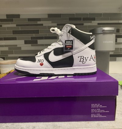 Supreme Nike Sb Dunk High By Any Means Necessary
