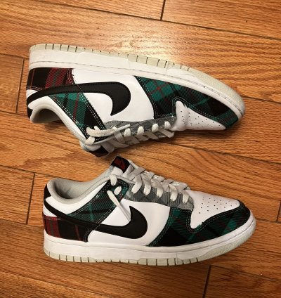 Premium Nike Dunk Low Plaid Tartin Sb