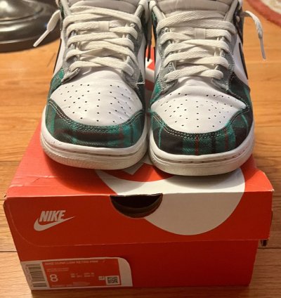 Premium Nike Dunk Low Plaid Tartin Sb