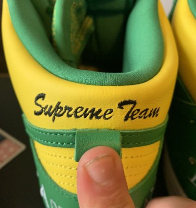 Supreme Nike Sb Dunk High By Any Means Necessary Brazil