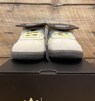 Adidas Wales Bonner Samba Nubuck Ecrtin Brown Cream Yellow
