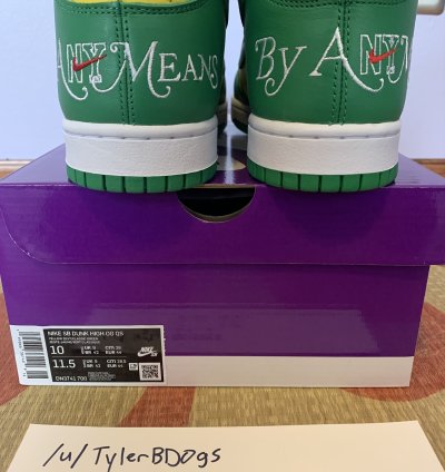 Supreme Nike Sb Dunk High By Any Means Necessary Brazil