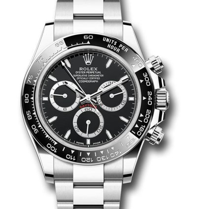 Rolex Daytona 2024 New Daytona 126500ln Stainless Steel Cosmograph 40mm Black Ceramic Bezel