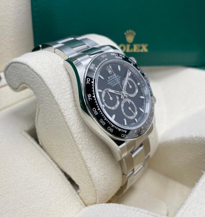 Rolex Daytona 2024 New Daytona 126500ln Stainless Steel Cosmograph 40mm Black Ceramic Bezel