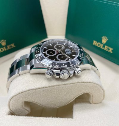 Rolex Daytona 2024 New Daytona 126500ln Stainless Steel Cosmograph 40mm Black Ceramic Bezel