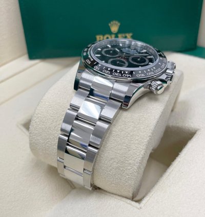 Rolex Daytona 2024 New Daytona 126500ln Stainless Steel Cosmograph 40mm Black Ceramic Bezel