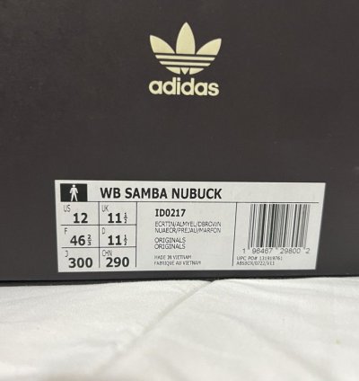 Adidas Wales Bonner Samba Nubuck Sneaker