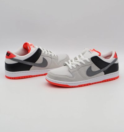 Cd2563-004 Nike Sb Dunk Low Infrared Orange Label