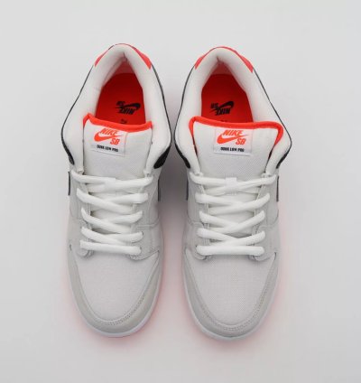 Cd2563-004 Nike Sb Dunk Low Infrared Orange Label