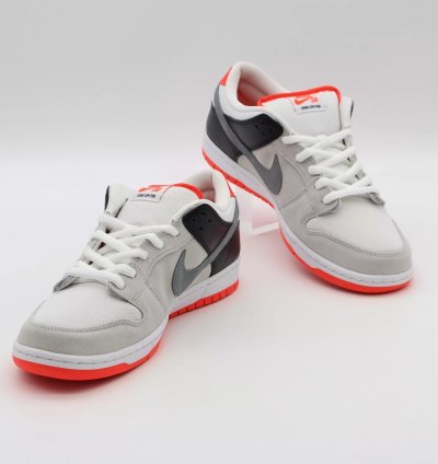 Cd2563-004 Nike Sb Dunk Low Infrared Orange Label