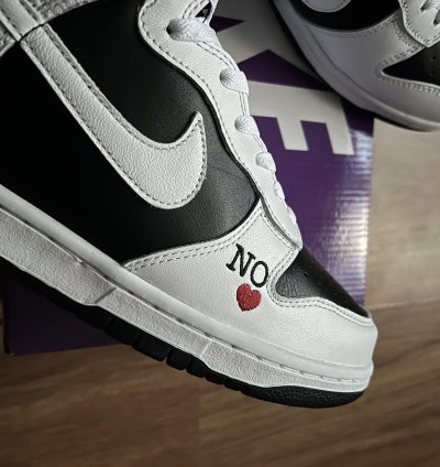 Supreme Nike Sb Dunk High By Any Means Size 10 5