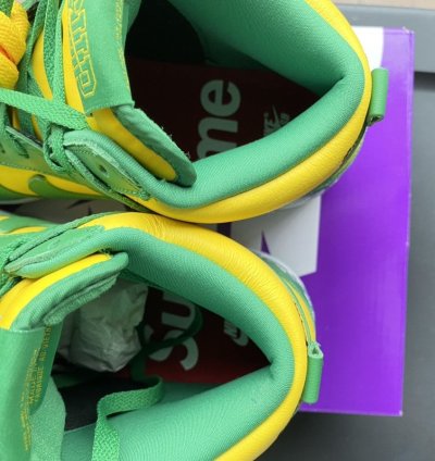 Supreme Nike Sb Dunk High By Any Means Size 9