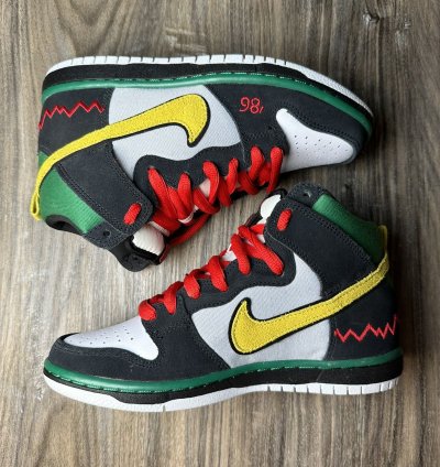 Rare Nike Dunk Pro Premium Sb High Mcrad 2012