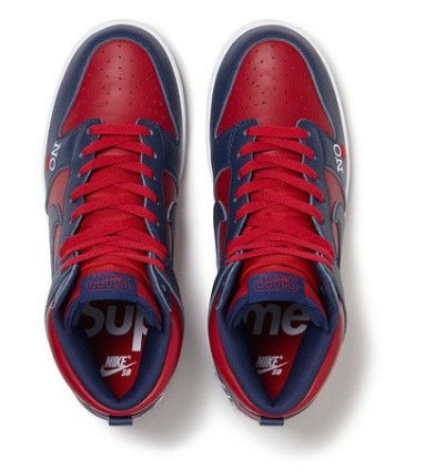 Supreme Nike Sb Dunk High Mens 12