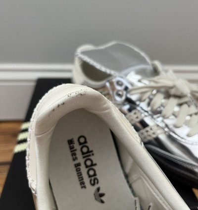 Adidas Wales Bonner Samba Silver Metallic Gum Ig8181