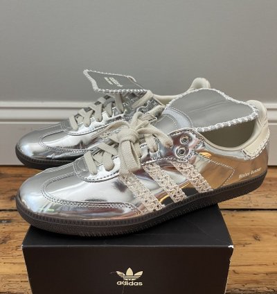 Adidas Wales Bonner Samba Silver Metallic Gum Ig8181