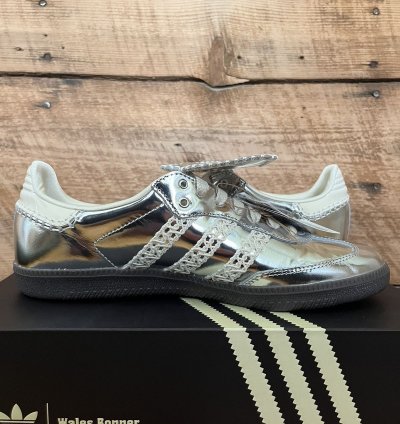 Adidas Wales Bonner Samba Silver Metallic Gum Ig8181