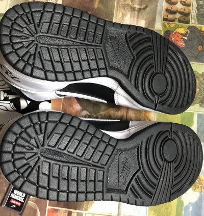 Supreme Nike Sb Dunk High Og Qs By Any Means Us 9 0