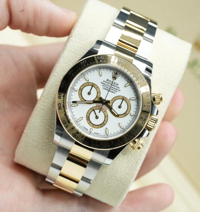 Rolex Daytona 2024 Steel And Gold Daytona White Dial Unworn Box And Papers 126503