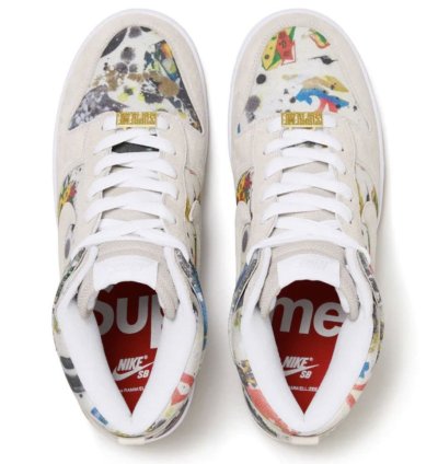 Supreme Nike Sb Dunk High Rammellzee