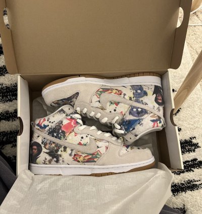 Supreme Nike Sb Dunk High Rammellzee