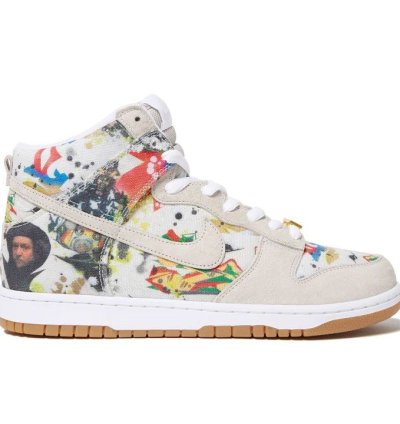 Supreme Nike Sb Dunk High Rammellzee size 12