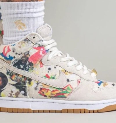 Supreme Nike Sb Dunk High Rammellzee size 12