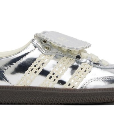 Adidas Wales Bonner Samba Sneakers Silver