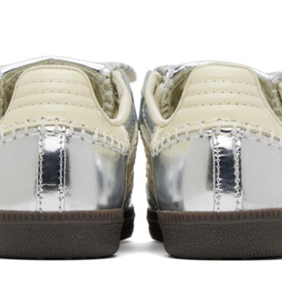 Adidas Wales Bonner Samba Sneakers Silver