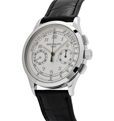 Patek Philippe Chronograph 5170g-001 White Gold White Dial
