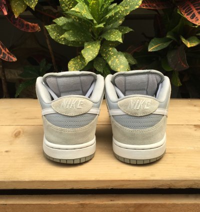 Rare Nike Sb Dunk Low Pro Summit White Wolf Grey