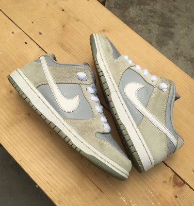 Rare Nike Sb Dunk Low Pro Summit White Wolf Grey