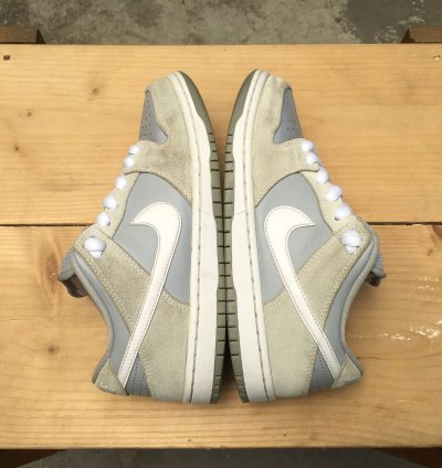 Rare Nike Sb Dunk Low Pro Summit White Wolf Grey
