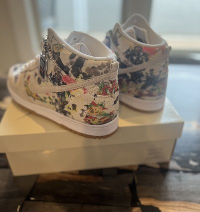 Supreme Nike Sb Dunk High Rammellzee Size 12