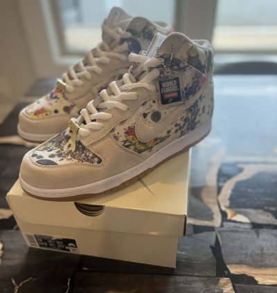 Supreme Nike Sb Dunk High Rammellzee Size 12