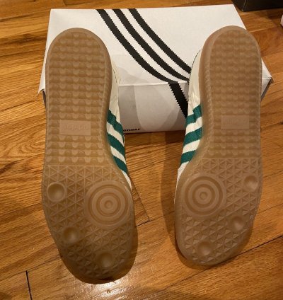 Adidas Wales Bonner Samba White And Green